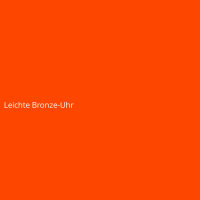 Leichte Bronze-Uhr