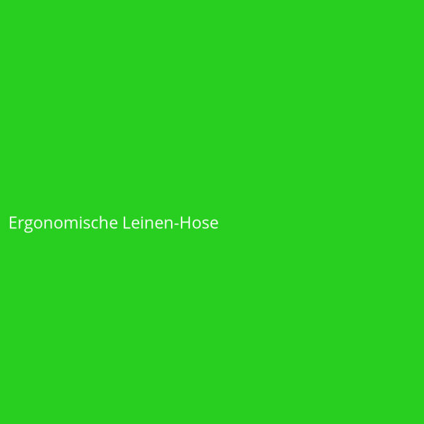 Ergonomische Leinen-Hose