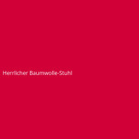 Herrlicher Baumwolle-Stuhl