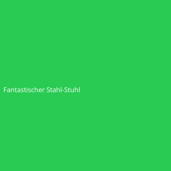 Fantastischer Stahl-Stuhl