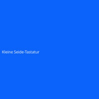 Kleine Seide-Tastatur