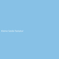 Kleine Seide-Tastatur