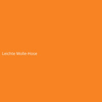 Leichte Wolle-Hose