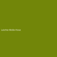 Leichte Wolle-Hose