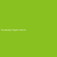 Rustikales Papier-Hemd