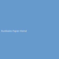 Rustikales Papier-Hemd